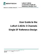 SemtechLoRa® 2.4GHz 3 Channels Single SF