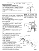 Bobrick B-922 Installation guide