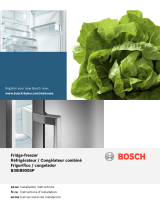 Bosch Benchmark  B30BB930SS  Installation guide