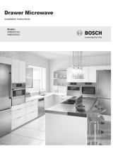Bosch  HMD8053UC  Installation guide