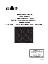 Summit  CR4B242BL  User manual