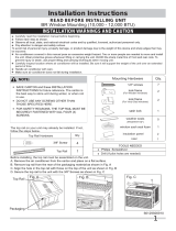 Frigidaire  FFRE103ZA1  Installation guide