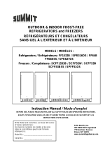 Summit FF1532B Owner's manual