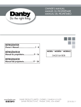 Danby  DAG016A1BDB  User manual