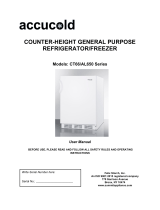 AccuCold  CT66LWSSHH  User manual