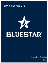 BlueStar  BSP36INDCKTPLT  Owner's manual