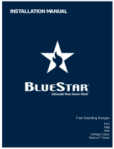 BlueStar  RNB304BPMV2  Installation guide