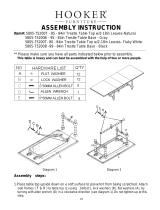 Hooker Furniture  5805-75200-86  Assembly Instructions