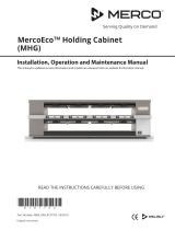 Merco Products MercoEco Holding Cabinet (MHG) Operating instructions