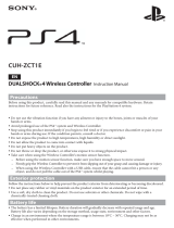 PlayStation 4 DualShock 4 Gold (CUH-ZCT1E) User manual
