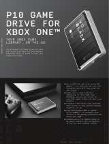 WD 3TB P10 Game Drive (WDBA5G0030BBK-WESN) User manual