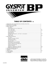 GYS GYSPOT BP.LX Owner's manual