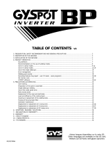 GYS GYSPOT INVERTER BP.LC-s7 Owner's manual