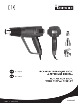 GYS HEAT GUN 650°C Owner's manual