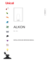 Unical ALKON 50 C Installation guide