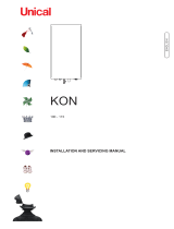 Unical KON 100-115 Installation guide