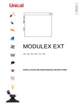 Unical MODULEX EXT Installation guide