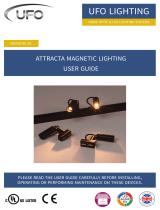 UFO Attracta Magnetic Track Lighting User guide
