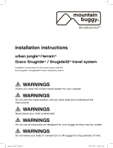 Mountain Buggy urban jungle/terrain travel system Operating instructions