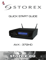 Storex AIVX-372HD Quick start guide