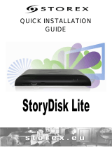Storex StoryDisk Lite Quick start guide