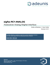 ADEUNIS ANALOG User manual