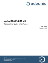 ADEUNIS PULSE ATEX V4 Sigfox RC1 User manual