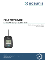 ADEUNISFIELD TEST DEVICE LoRaWAN- Sigfox / V1.2.2 et V1.1.3