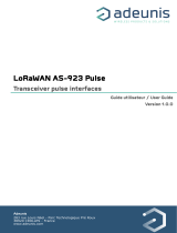 ADEUNIS Pulse AS923 / V1 User guide