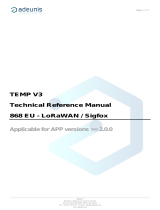 ADEUNIS TEMP / TEMP V3 User guide