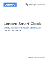 Lenovo Smart Clock Owner's manual