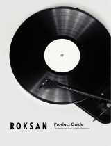 Roksan Caspian User guide
