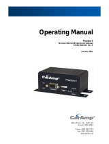 Cal Amp Phantom II User manual