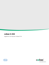 Roche cobas h 232 User manual