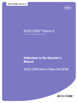 Accu-Chek Inform II User manual