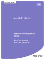 Roche ACCU-CHEK Inform II User manual