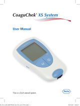 Roche CoaguChek XS User manual