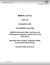 Caraudio Systems AUX-110 User manual