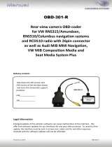 Caraudio Systems OBD-301-R Owner's manual