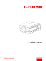 Barco FS40-4K MKII Installation guide