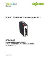 WAGO Industrial Managed Switch User manual