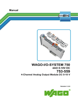 WAGO 4-channel, 0 - 10VDC User manual