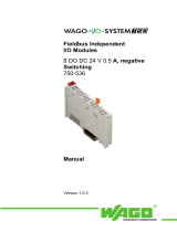 WAGO 8-channel, 24VDC, 0.5A User manual