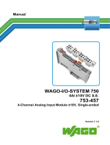 WAGO 4-channel, ± 10VDC, single ended User manual