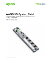 WAGO 8-Channel Digital Input/Output User manual