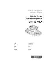 Wacker Neuson CRT60-74LX User manual