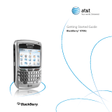 Blackberry 8700C User manual