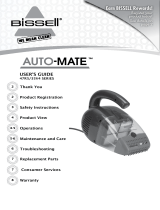 Bissell Auto-Mate Corded Hand Vacuum User guide