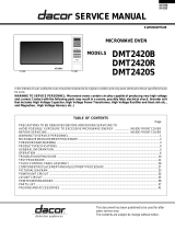 Dacor MS6130 User manual