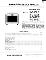 Sharp G7CE3034X - DIMENSIONS GUIDE User manual